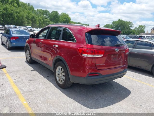 5XYPG4A39GG140837 KIA Sorento 2.4l Lx