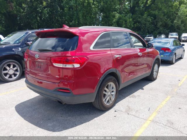 5XYPG4A39GG140837 KIA Sorento 2.4l Lx