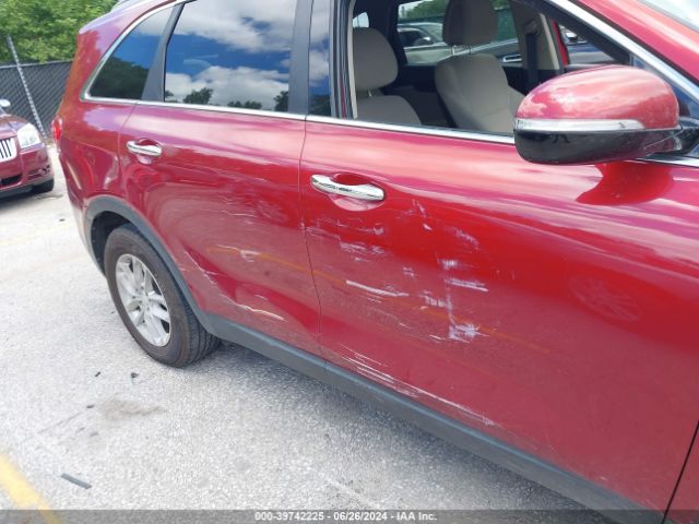 5XYPG4A39GG140837 KIA Sorento 2.4l Lx