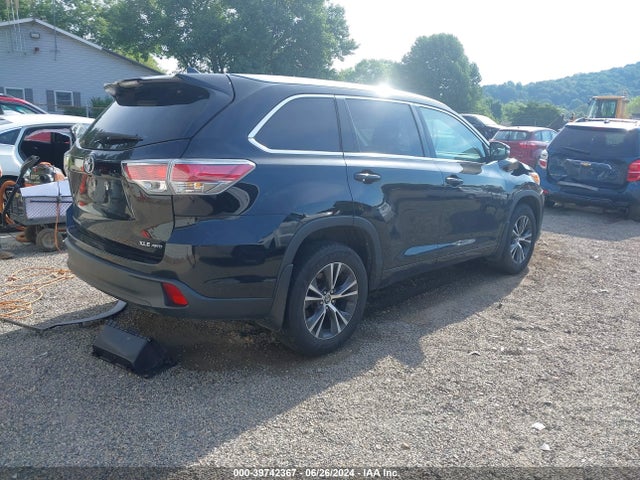Toyota Highlander Xle V6 2016 5TDJKRFH9GS280055 Image 4