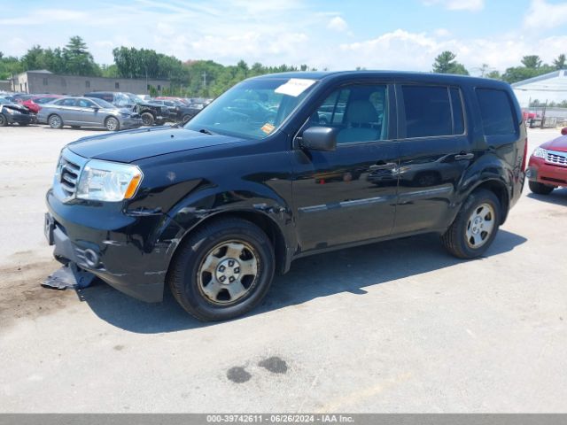 5FNYF4H22EB029992 Honda PILOT LX
