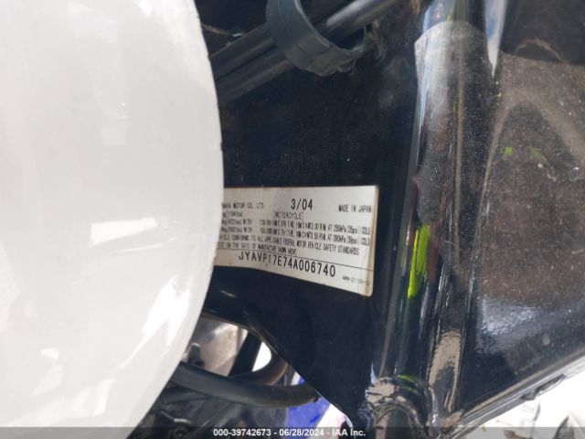 2004 YAMAHA XV1700 JYAVP17E74A006740 Photo 9