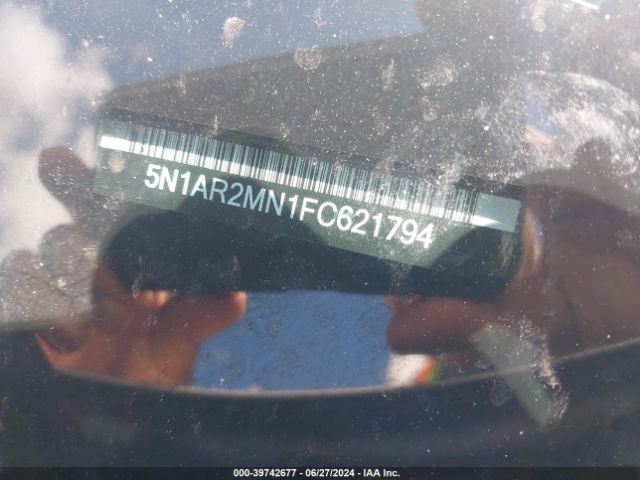 5N1AR2MN1FC621794 Nissan Pathfinder Platinum/s/sl/sv