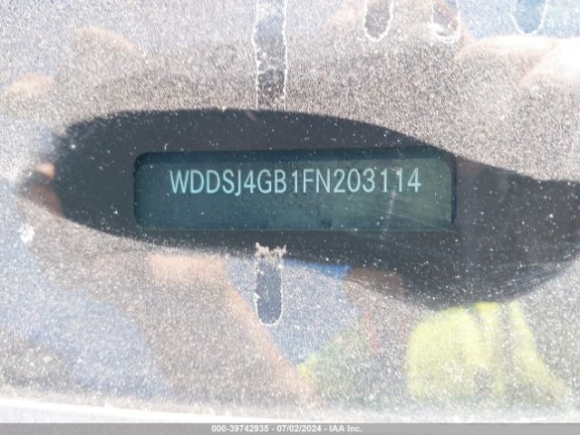 WDDSJ4GB1FN203114 Mercedes-Benz CLA 250 4MATIC