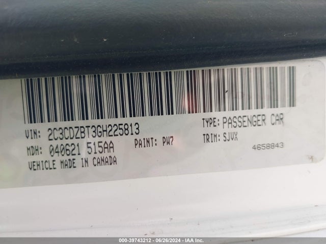 Dodge Challenger R/t Plus Shaker 2016 2C3CDZBT3GH225813 Image 9