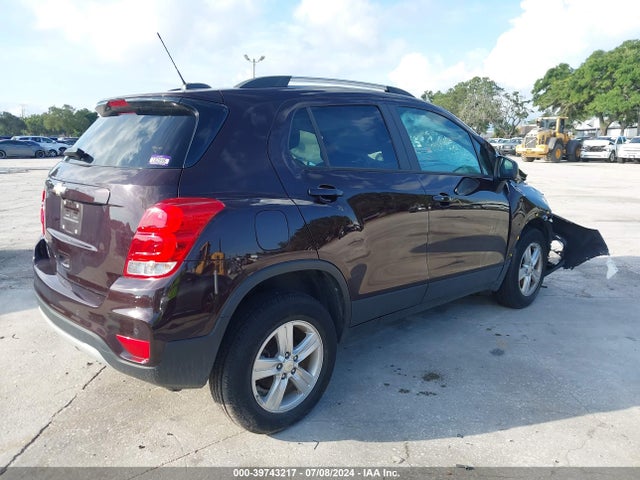 Chevrolet Trax Awd Lt 2021 KL7CJPSM1MB366866 Image 4