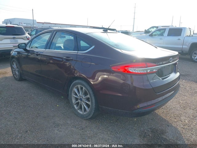 Ford FUSION SE 2017 3FA6P0H77HR283604 Image 3