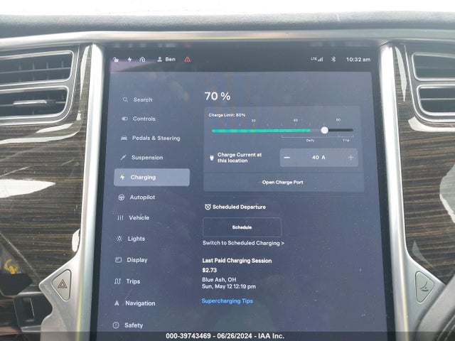 Tesla Model S 90d/p100d/p85d/p90d 2016 5YJSA1E47GF131204 Image 18