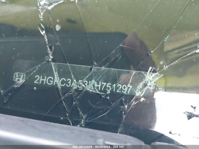 2HGFC3A53KH751297 Honda CIVIC SI