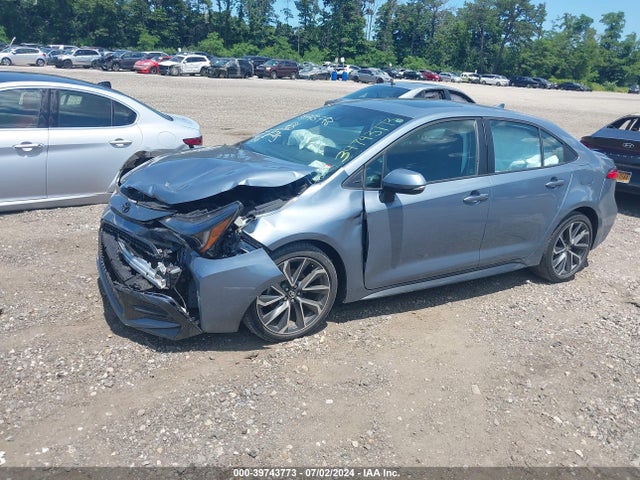 Toyota COROLLA SE 2020 5YFP4RCE4LP028859 Image 2