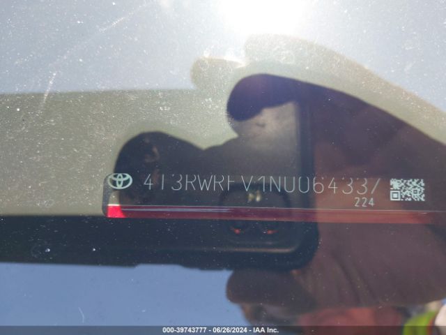 4T3RWRFV1NU064337 Toyota Rav4 Hybrid Xle
