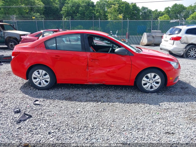 Продаж на аукціоні авто 2014 Chevrolet Cruze Ls Auto, vin: 1G1PA5SH8E7306172, номер лоту: 39743861