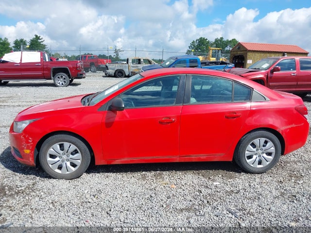 Продаж на аукціоні авто 2014 Chevrolet Cruze Ls Auto, vin: 1G1PA5SH8E7306172, номер лоту: 39743861