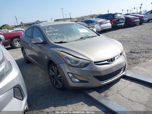 Hyundai Elantra Limited 2014 5NPDH4AE3EH482825 Image 1