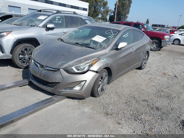 Hyundai Elantra Limited 2014 5NPDH4AE3EH482825 Image 2