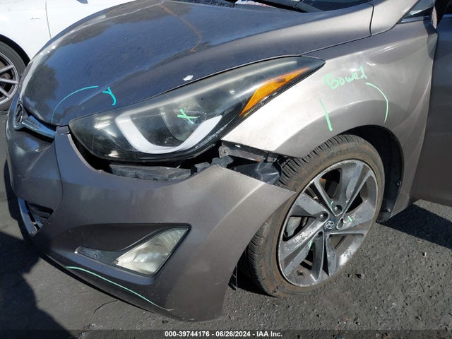 Hyundai Elantra Limited 2014 5NPDH4AE3EH482825 Image 6