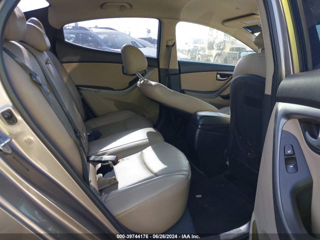 Hyundai Elantra Limited 2014 5NPDH4AE3EH482825 Image 8