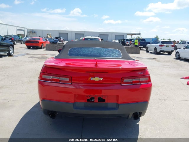 Chevrolet Camaro 1lt 2014 2G1FB3D38E9183776 Image 17
