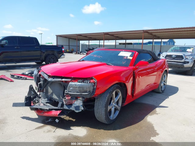 Chevrolet Camaro 1lt 2014 2G1FB3D38E9183776 Image 2
