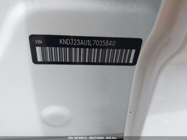 KIA SOUL LX 2020 KNDJ23AU1L7035840 Image 9