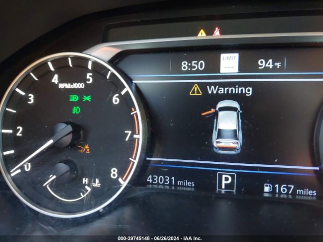 1N4BL4EW0NN420085 Nissan Altima Sl Intelligent Awd