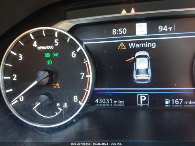 1N4BL4EW0NN420085 Nissan Altima Sl Intelligent Awd