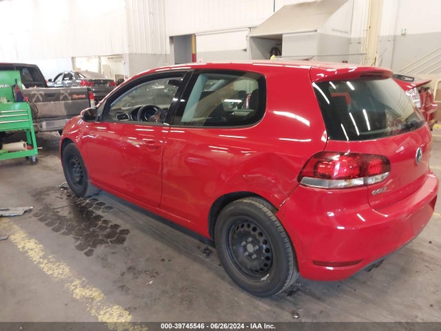 Auction sale of the 2011 Volkswagen Golf 2.5l 2-door, vin: WVWBB7AJ1BW247465, lot number: 39745546