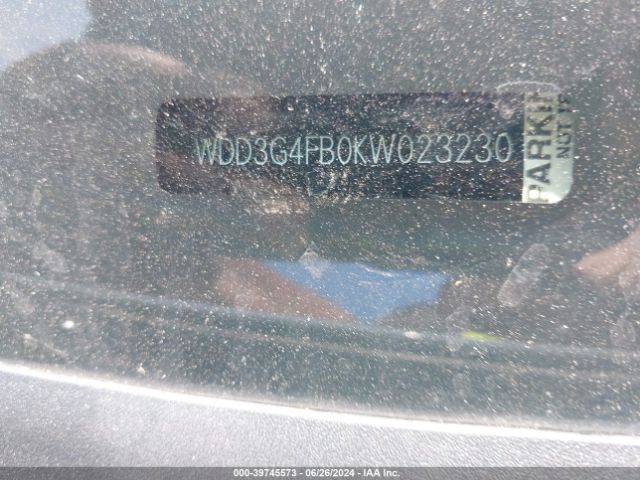 WDD3G4FB0KW023230 Mercedes-Benz A 220 4matic