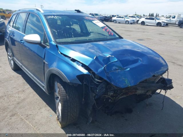 3VWH17AU9JM768811 Volkswagen Golf Alltrack Tsi S/tsi Se/tsi Sel