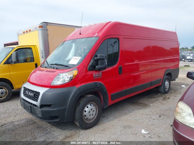 3C6URVJG6LE131789 RAM Promaster 3500 Cargo Van High Roof 159 Wb Ext