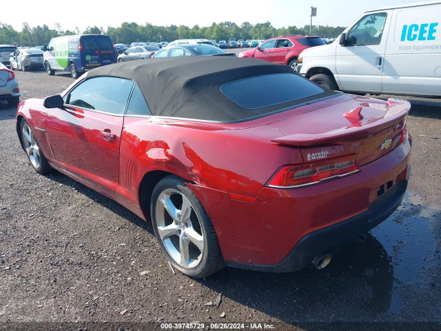 Chevrolet Camaro 2lt 2015 2G1FF3D39F9203720 Image 3