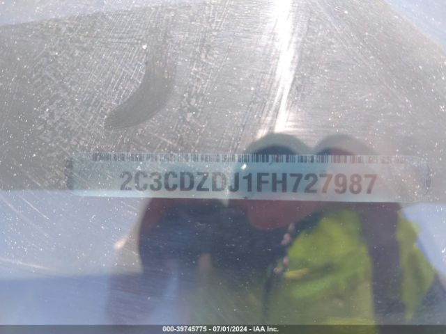 2C3CDZDJ1FH727987 Dodge Challenger Srt 392