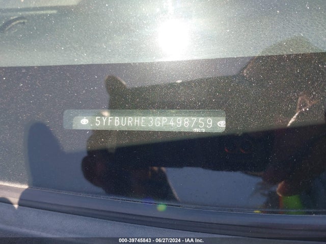 Toyota Corolla S Plus 2016 5YFBURHE3GP498759 Image 9