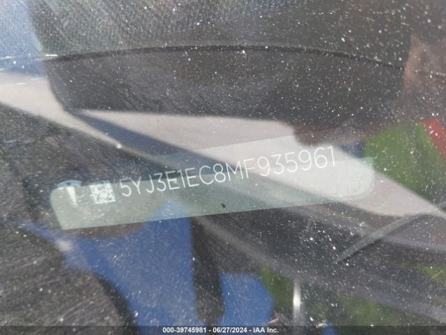 5YJ3E1EC8MF935961 Tesla Model 3 Performance Dual Motor All-wheel Drive