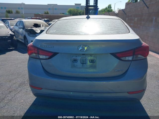 KMHDH4AE9FU329045 Hyundai Elantra Limited