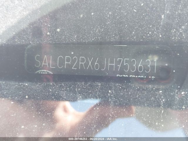 SALCP2RX6JH753631 Land Rover Discovery Sport Se