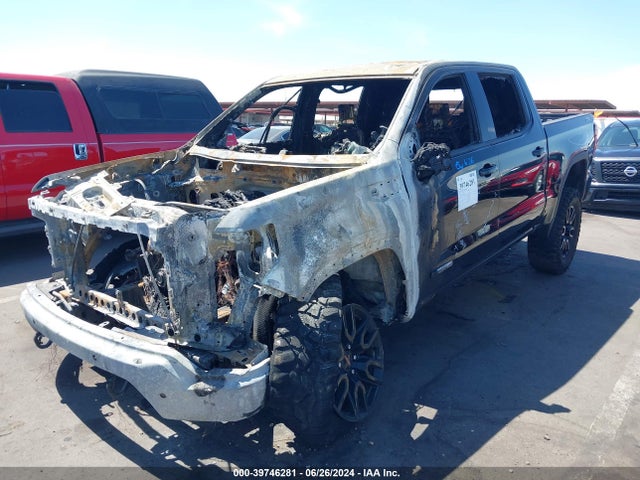 GMC Sierra 1500 4wd  Short Box Elevation 2021 3GTU9CED2MG257747 Image 2