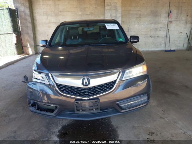 5FRYD4H25GB001059 Acura Mdx Acurawatch Plus Package