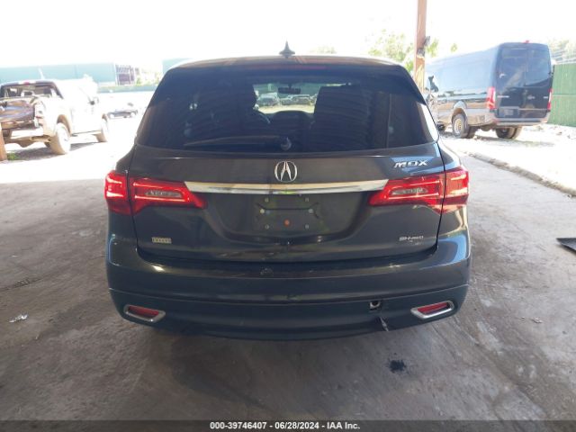 5FRYD4H25GB001059 Acura Mdx Acurawatch Plus Package