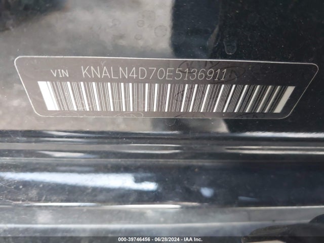 KIA Cadenza Premium 2014 KNALN4D70E5136911 Image 9