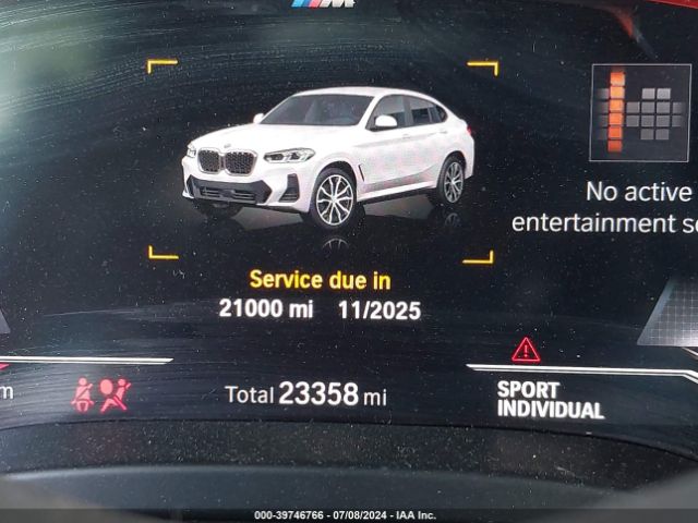 5UX33DT00P9P61655 BMW X4 Xdrive30i