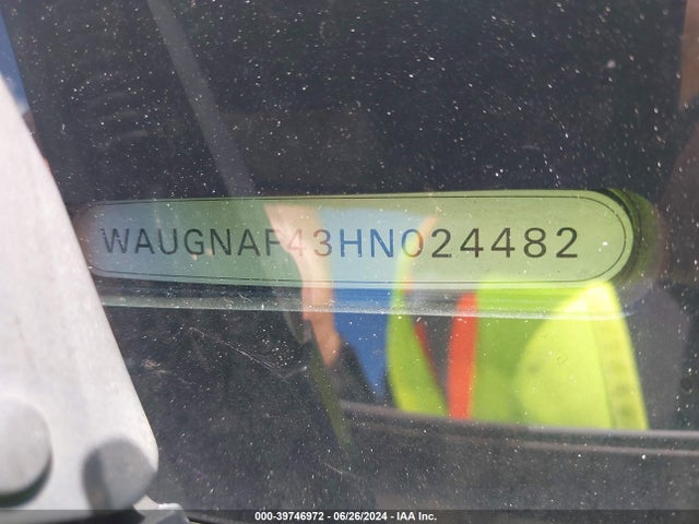 WAUGNAF43HN024482 Audi A4 2.0t Premium