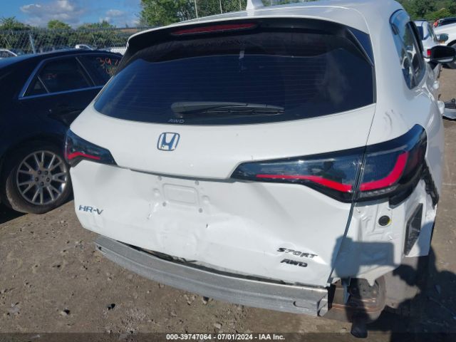 3CZRZ2H39PM744012 Honda Hr-v Awd Lx