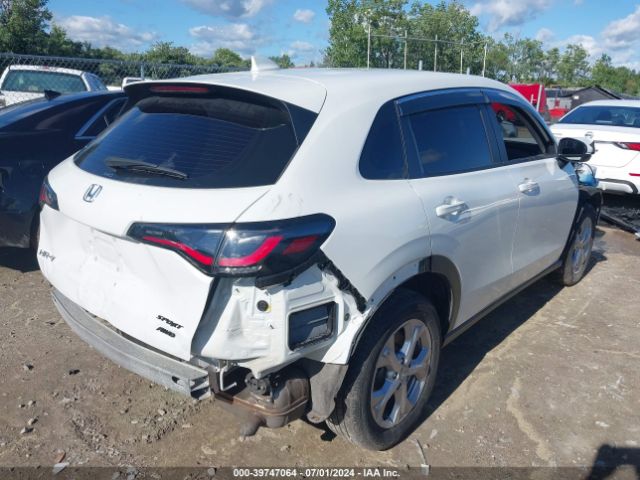 3CZRZ2H39PM744012 Honda Hr-v Awd Lx