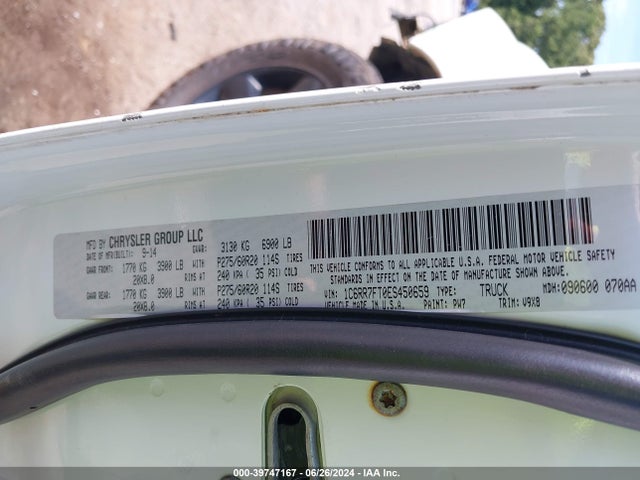 RAM 1500 Express 2014 1C6RR7FT0ES450659 Image 9