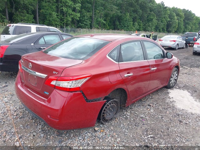 Nissan SENTRA SV 2014 3N1AB7AP3EY272609 Image 4
