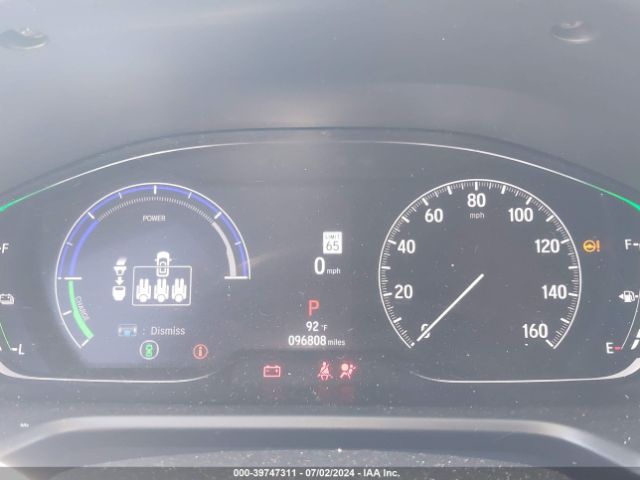 1HGCV3F95NA006983 Honda Accord Hybrid Touring