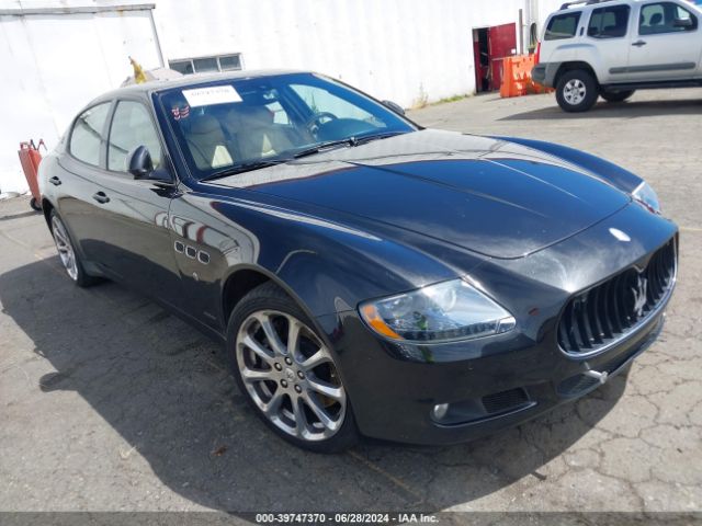 2012 MASERATI QUATTROPORTE ZAM39JKA1C0064045