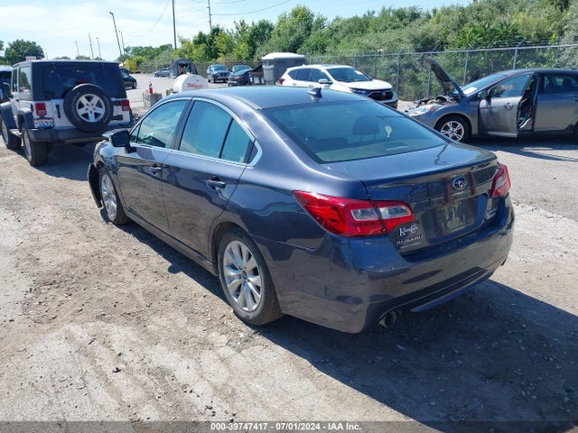 Subaru Legacy 2.5i Premium 2017 4S3BNAH68H3017308 Image 3