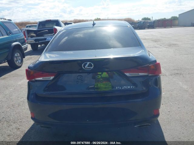 JTHBA1D2XH5055317 Lexus IS 200T